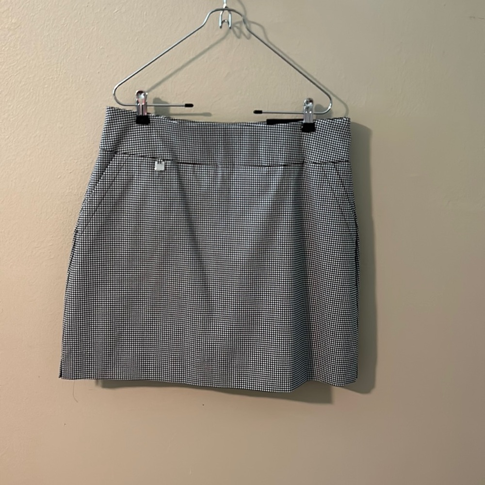 Houndstooth skort